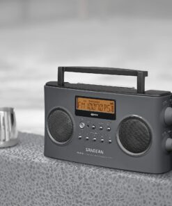 Sangean PR-D15 Digital Portable Stereo RDS Receiver Gray 17 81gPSbsGaQL