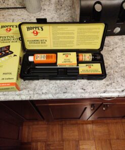 Hoppe's No. 9 Cleaning Kit with Aluminum Rod, .38/.357 Caliber, 9mm Pistol (Packaging's May Vary) 50 81gPmJoURxL