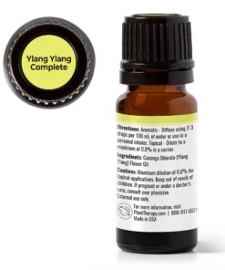 Plant Therapy Ylang Ylang Complete Essential Oil 100% Pure, Undiluted, Natural Aromatherapy, Therapeutic Grade 10 mL (1/3 oz) 0.34 Fl Oz (Pack of 1) 9 81gQbNNH7bL