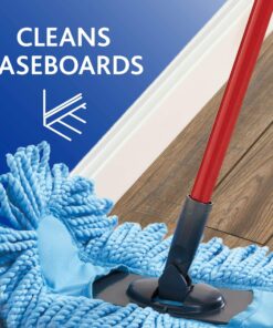 O-Cedar Dual-Action Microfiber Sweeper Dust Mop,Red 15 81gTI6uaXkL