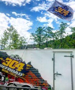 Flagpole-To-Go Portable Telescopic Aluminum Flagpole 20 ft. 29 81gTM6rB 1L