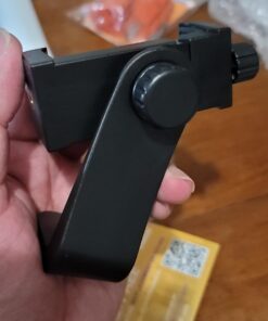 Vastar Smartphone Tripod Cell Phone Holder Mount Adapter, Fits iPhone, Samsung, and all Phones, Rotates Vertical and Horizontal, Adjustable Clamp 1 Pack 40 81gWJkQfMiL
