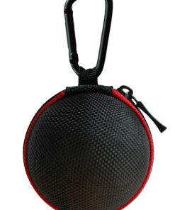 Ballsak Sport - Red/Black - Clip-on Cue Ball Case, Cue Ball Bag for Attaching Cue Balls, Pool Balls, Billiard Balls, Training Balls to Your Cue Stick Bag Extra Strong Strap Design!** 14 81gZZ82L