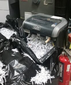 Fellowes Powershred 79Ci 16-Sheet 100% Jam-Proof Crosscut Paper Shredder for Office and Home, Black/Dark Silver 3227919 16 Sheet 43 81gab5fhBiL