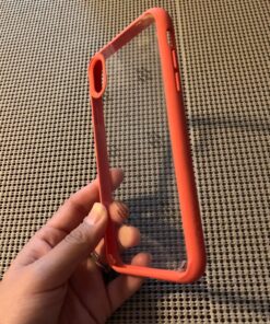 Spigen Ultra Hybrid iPhone XR Case (2018) - Coral, Polycarbonate Protection 40 81gafAsY ML