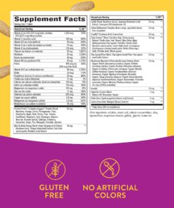 Nature's Way Alive! Women’s 50+ Ultra Potency Complete Multivitamin, High Potency Formula, Supports Multiple Body Systems, Supports Cellular Energy, Gluten-Free, 60 Tablets 60 Count (Pack of 1) 22 81gbAl54UkL