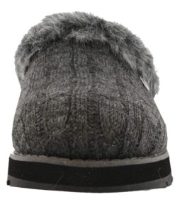 Skechers BOBS Women's Keepsakes - Ice Angel Slipper 6 Wide Charcoal 19 81gc0Z6dGtL 4