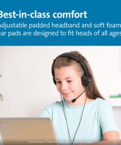 Kensington USB Hi-Fi Headphones with Microphone (K97601WW), Black USB-A USB-A with mic 10 81gczLRnBBL