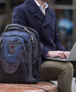 SwissGear Wenger Ibex Laptop Backpack, black, one size (27316060) Ibex Padded Platform Laptop Backpack With Accessory Pouch 55 81gd2zF5NZL