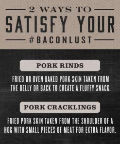 Epic Provisions Sea Salt & Pepper Pork Rinds Keto Friendly, Paleo Friendly, 2.5 oz 2.5 Ounce (Pack of 1) 14 81ggafBEp8L