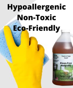 Kleen-Free Naturally Preformed Enzyme Cleaner, Enzyme Solution, Multi-Purpose Cleaner, Laundry Additive and More - Ready-To-Use - Fresh and Clean Scent - 64oz 5 81gh8EXrRL