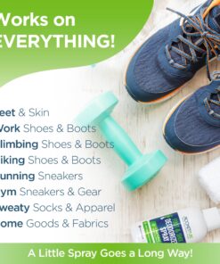 Rocket Pure Natural Shoe Deodorizer Spray & Foot Spray - Shoe Spray Deodorizer, Foot Spray Odor Eliminator Spray, Shoe Odor Eliminator, Foot Deodorant, Foot Odor Shoe Freshener (Mint, 4oz) 4 Fl Oz (Pack of 1) 22 81ghLo4T7YL