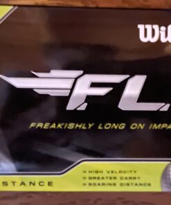 WILSON Staff F.L.I. Golf Balls (Pack of 12) White 19 81ghhtAAuyL