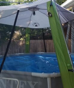 Coleman Skylodge Screened Canopy Tent with Instant Setup, 10x10/15x13ft Portable Screen Shelter with 1-Minute Setup for Bug-Free Lounging, Great for Picnic, Yard, Beach, Park, Camping, & More 15 X 13 Feet Green 36 81gj4rFN0jL