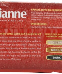 Luzianne Coffee & Chicory, Medium Roast, 13 Ounce Bag (Pack of 4) 6 81glG2jpmhL