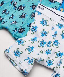 Fruit of the Loom Boys' Toddler 5 Pack Assorted Print & Solid Boxer Briefs 2-3T Multicolor/Assorted 10 81gmqdd781L