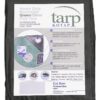 Kotap 10 x 15 Ft. Heavy-Duty Protection/Coverage Tarp, 8-mil, Reversible, Multi-Use, Waterproof, Green-Silver, 1-Pack (TGS-1015) Heavy Duty Protection, 8-mil Size: 10' X 15' 22 81gpvohJRKS