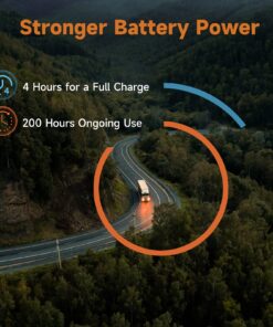 GUTA Trailer Tire Pressure Monitoring System, Trailer TPMS with 6 Sensors, 6 Alert Modes, Signal Booster, Power Saving Display, Long Sensing Distance, for 3 Trailers (T1/T2/T3), for RV, Trailer 6-Sensors 20 81gqNVzuraL