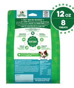 Alternative view of GREENIES Large Natural Dog Dental Care Chews Oral Health Dog Treats Fresh Flavor, 12 oz. Pack (8 Treats)