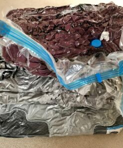 Spacesaver Variety 12pk - Space Saver Vacuum Storage Bags Save 80% Clothes Storage Space - Vacuum Seal Bags for Clothing, Comforters, Bedding - Compression Seal for Closet Storage - Pump for Travel 12 Pack 45 81grwjjPVEL