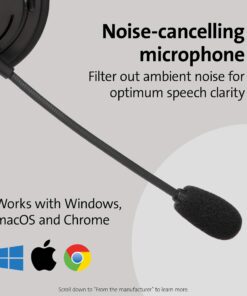 Kensington USB Hi-Fi Headphones with Microphone (K97601WW), Black USB-A USB-A with mic 11 81gsw7x MqL