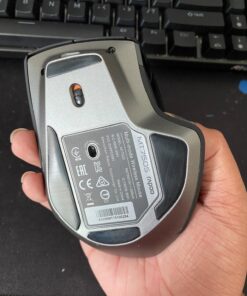 Rapoo Bluetooth Wireless Mouse, 4 Adjustable DPI Rechargeable , Multi-Device (3 Bluetooth+USB) Programmable Ergonomic Mouse with Side Roller, Laser Mouse for Laptop Desktop PC 40 81gtIbUMtSL