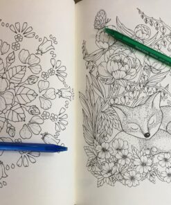 Twilight Garden Coloring Book: Published in Sweden as "Blomstermandala" (Gsp- Trade) Hardcover 45 81gu6Xn5pTL