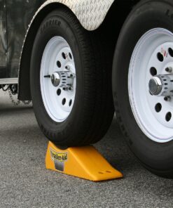 Trailer Aid Camco Tandem Tire Changing Ramp with 4.5-Inch Lift, Yellow (21000) Standard Packaging Trailer Aid 25 81gulyhYY2L
