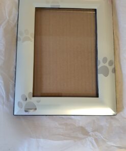Skyway Puppy Dog Paw Print Pet Photo Picture Frame Silver - 5 x 7 26 81gv1jt9lL
