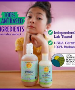 California Kids #Chillax Hair Conditioner | 100% Plant-Based Ingredients | Softens & Detangles | Lavender Scent | Conditioner For Dry Hair | Allergy-Friendly | Gentle Kids Conditioner | 251 mL / 8.5 oz. 12 81gvE0GgyNL