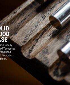 TreeWorks Chimes Energy Chime with Mallet for Meditation, Sound Healing or Yoga, 3 Notes –– Made in U.S.A. –– Long Resonance with Brilliant Tone, Solid Tennessee Hardwood Mantle (TRE420) three tone 12 81gw9Q1 oDL