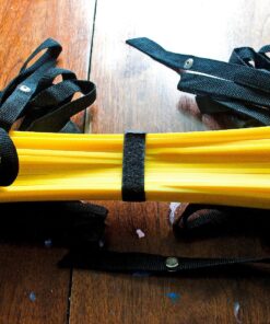 Ohuhu Agility Ladder Speed Training Set 12 Rung 20ft Exercise Ladders with Ground Stakes for Soccer Football Boxing Footwork Sports Fitness Training Ladder with Carry Bag Yellow 31 81gyOyDxA6L