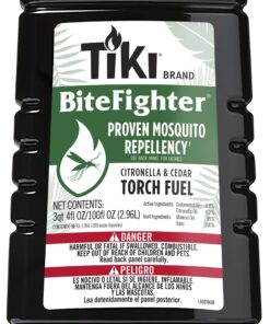 TIKI Brand BiteFighter Mosquito Repellent Torch Fuel for Outdoors, 100 oz, 1216155 20 81h0dgsMgL