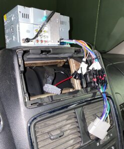 Scosche Double DIN Car Stereo Installation Kit - Install Centric ICCR6BN Compatible with Select Chrysler/Dodge/Jeep 2007-14 - Double DIN Dash Kit Aftermarket Stereo Installation - Black Complete Installation Kit 52 81h22GMxcRL