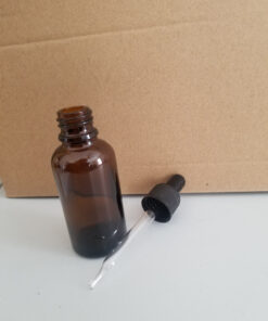 Vivaplex 12, Amber, 1 oz Glass Bottles, with Glass Eye Droppers 30 81h27N64UzL