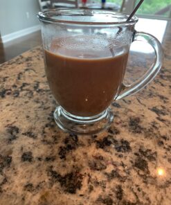 Anchor Hocking 16-oz Café Glass Coffee Mugs, Clear, Set of 6 34 81h2cC7iFbL