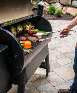 Alternative view of Traeger Grills Pro Series 34 Electric Wood Pellet Grill and Smoker, Bronze, Large