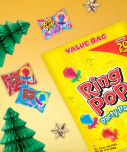 Alternative view of Ring Pop Bulk holiday Candy Lollipop Variety Party Pack - 20 Count(Pack of 1) Lollipops Assorted Flavors - Candy For Birthdays, Party Favors, Stocking Stuffers, & holiday Gift Exchanges 20 Count Bag