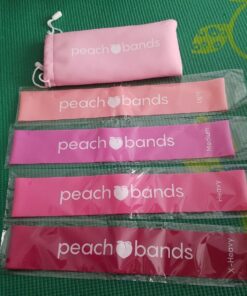 Peach Bands Resistance Bands Set - Exercise Workout Bands for Legs and Butt 37 81h4w2N1IyL