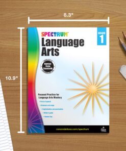 Spectrum Language Arts, Grade 1 Paperback 23 81h5 c37bL