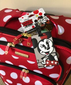 American Tourister Disney Luggage Tag, Minnie Mouse, One Size 22 81h5BLiNqAL