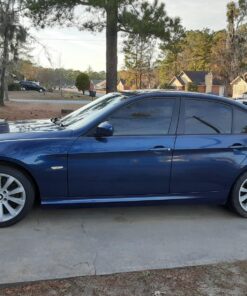 Rueesh Microfiber Leather Steering Wheel Cover Anti-Slip Matte Finish Auto Car Wheel Cover Universal 15 Inch Wheel Cover for Car Embossing Pattern Blue Line M (14.5"-15" Diameter) 36 81h5HmgBMsL