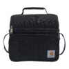 Carhartt Deluxe Dual Compartment Insulated Lunch Cooler Bag, Black Solid 7 81h5Lh3UEyL