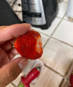 Chef'n Original Stem Gem Strawberry Huller, Red/Green - 42 81h5e9zGhKL
