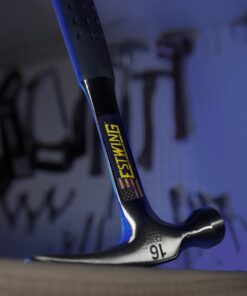ESTWING Hammer - 16 oz Straight Rip Claw with Smooth Face & Shock Reduction Grip - E3-16S 16 oz (Ounces) 15 81h6AiTjSYL