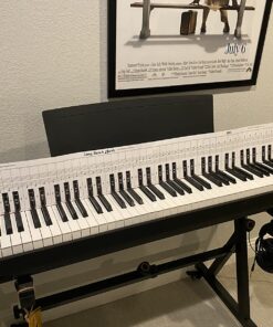 Practice Keyboard & Note Chart for Behind the Piano Keys 28 81h6gHy2zfL