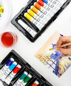 Amazon Basics Acrylic Paint Tubes, 24 Colors 38 81h7p1F7OxL