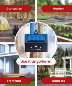 Predator Guard Solar Powered Predator Deterrent LED Light - Scares & Deters Nocturnal Animals Away, Built to Repel Coyote, Fox, Skunk, Bear, Racoon & Wild Creatures - Protect Your Property! 1 25 81h8wkeXI3L