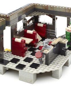 Mega Bloks Call of Duty Zombies TranZit Diner Building Set 10 81h9p7BCL