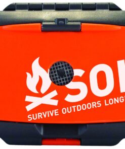 S.O.L. Survive Outdoors Longer Origin, Multi-Function Ultimate Survival Tool, Waterproof & Lightweight Case, Compact Outdoor Emergency Gear Kit, Buck Tilton Lifesaving Tips & Techniques, 6.25oz 40 81hA8OvG1EL 1